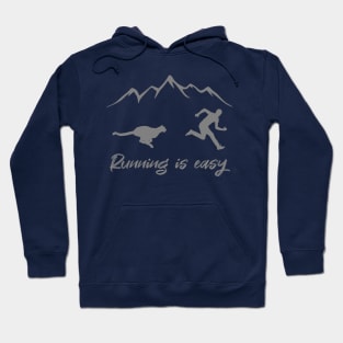 Running is easy Hoodie